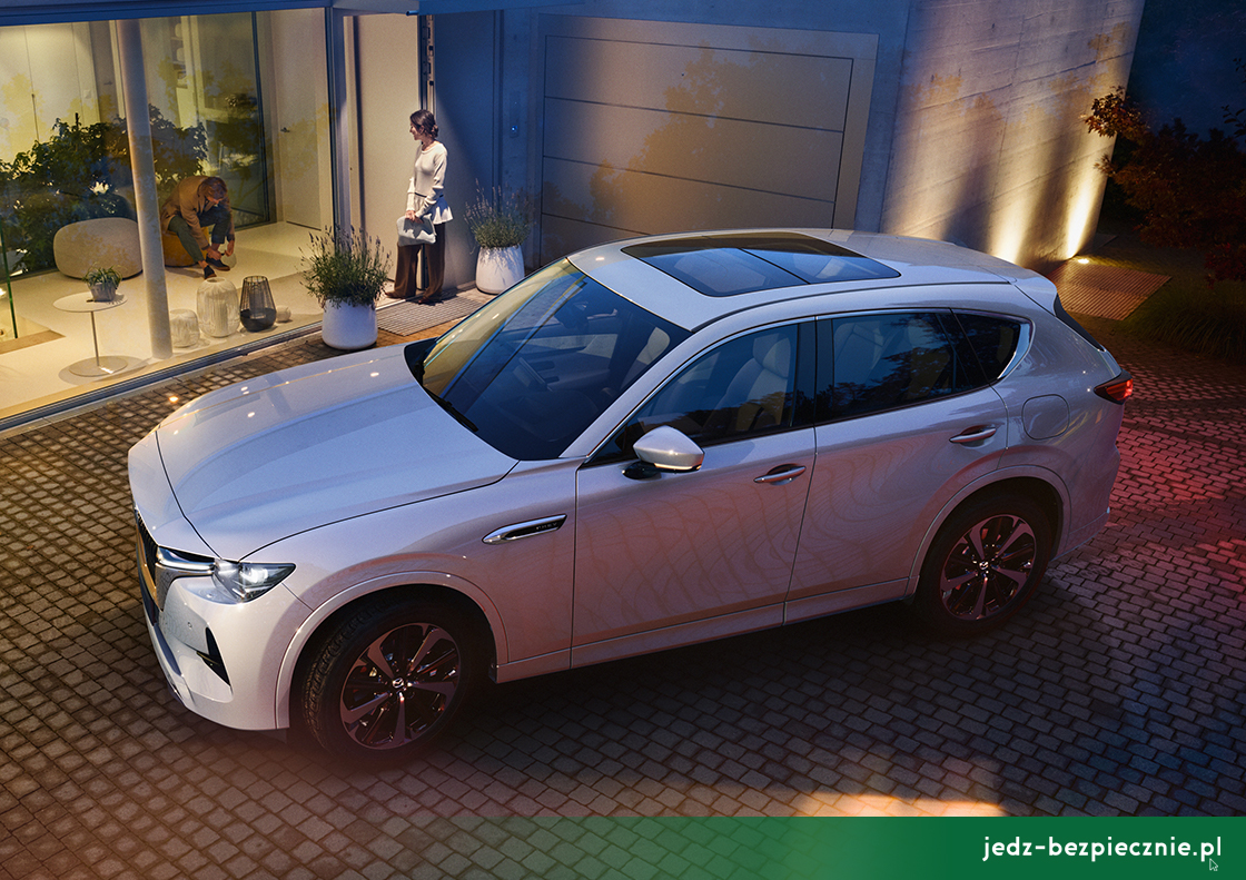 Premiera tygodnia - Mazda CX-60 plug-in - widok z góry